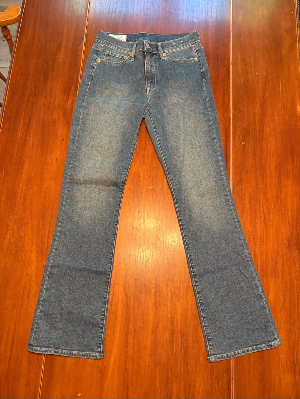 GAP Women's Baby Boot Mid Rise Jeans
